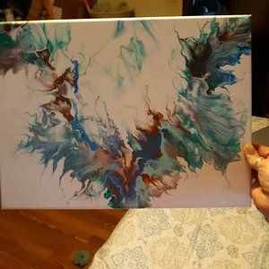 Painting "Wings in Flight"